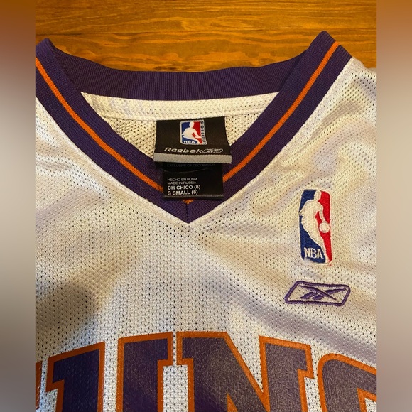 Vintage Phoenix Suns Amare Stoudemire Jersey Adult Small White Reebok NBA - Picture 5 of 5